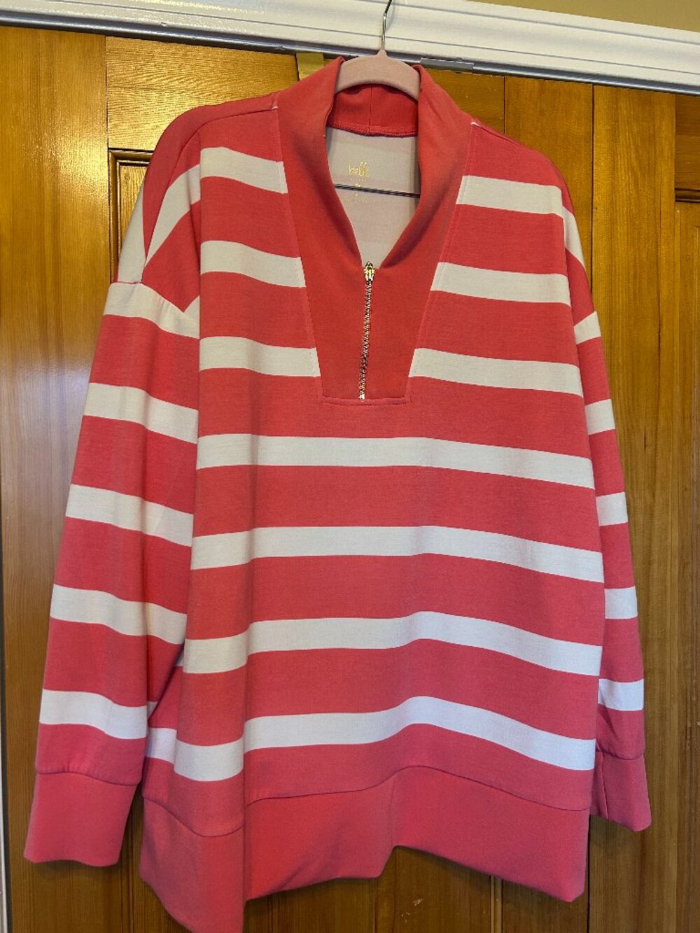 Belle by Kim Gravel zip-up top - SZ XL